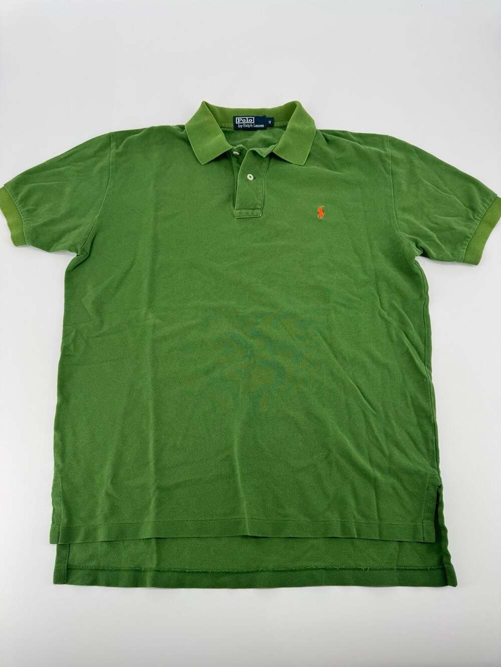Polo Ralph Lauren Men's Green Short Sleeve Polo Shirt Size M